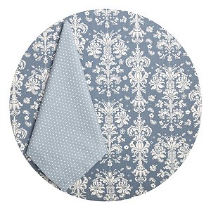 Conjunto Capa para Sousplat e Guardanapo - Real Azul