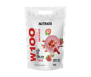 NUT W100 WHEY 900G REFIL