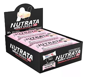 NUTRATA BAR WHEY GREGO CX12 40G