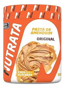 NUTRATA PASTA DE AMENDOIM INTEGRAL 600G