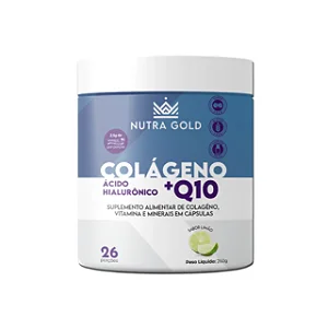NUTRA COLÁGENO COM ÁCIDO HIALURÔNICO+Q10 260G