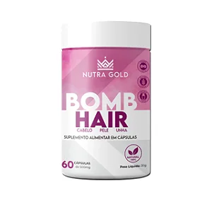 NUTRA GOLD BOMB HAIR 60CAPS