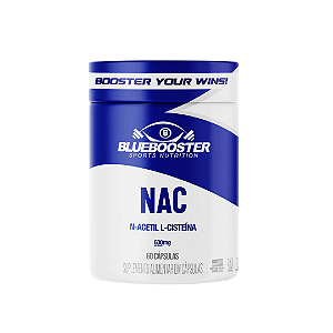 BLUEBOOSTER - NAC 600mg - 60 CAPS
