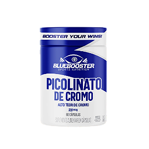 BLUEBOOSTER - PICOLINATO DE CROMO - 60 CAPS