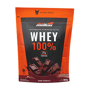 NM WHEY 100% (REFIL) 900G CHOCOLATE