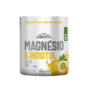 BLUEBOOSTER - MANGÉSIO + INOSITOL - 300g - SABOR MARACUJA