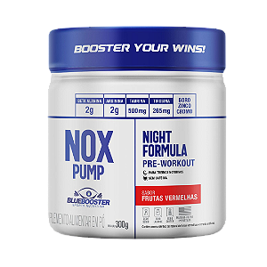 BLUEBOOSTER - NOX PUMP NIGHT - 300g - FRUTAS VERMELHAS