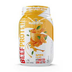 BLUEBOOSTER - BEEF PROTEIN 1kg - LARANJA
