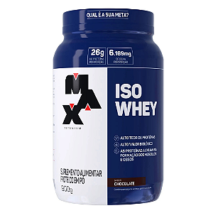 MAX ISO WHEY 900G CHOCOLATE