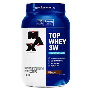 MAX TOP WHEY 3W 900G CHOCOLATE