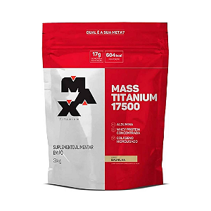 MAX MASS 17500 3KG BAUNILHA