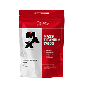 MAX MASS 17500 3KG MORANGO