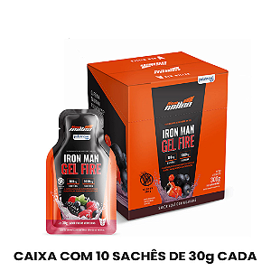 SITE NM GEL FIRE CAFEINA CX 10X30G ACAI GUARANA