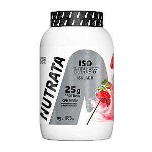 NUT ISO WHEY SABOR MORANGO 900 GR