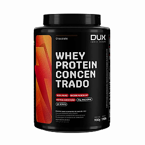DUX WHEY PROTEIN CONCENTRADO 900G - CHOCOLATE