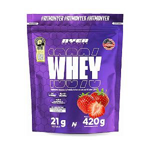 NYER WHEY PROTEIN REFIL 420G MORANGO