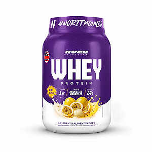 NYER WHEY GOURMET POTE 1KG MIUSSE DE MARACUJA