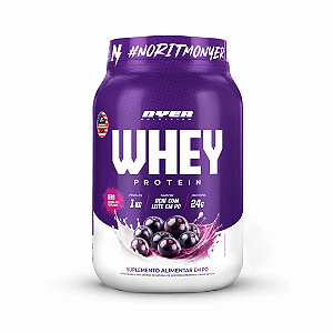 NYER WHEY GOURMET POTE 1KG ACAI COM LEITE EM PO