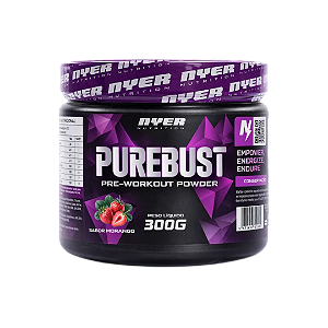 NYER PRE TREINO PURE BUST 300G MORANGO