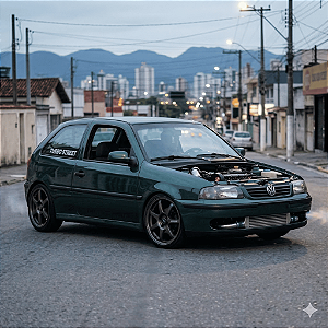 Amortecedor Preparado para VW Gol Turbo Rua G1/G2/G3