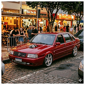 Amortecedor Preparado para VW Santana Turbo Rua