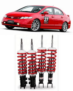 Kit Suspensão Track Day Honda Civic (New Civic)