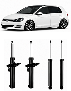 Amortecedor Preparado para Golf MK7 - 2013 a 2020