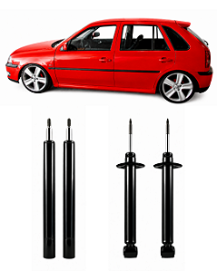 Amortecedor Preparado FIXA Gol G2 / G3 / G4 – Conforto Real para Carros Rebaixados
