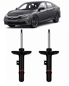Amortecedor Preparado para Honda Civic G10