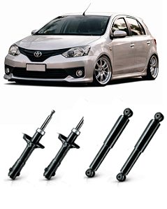 Amortecedor Preparado para Toyota Etios