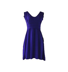 VESTIDO CINTURA FINA SEM MANGA - Estágio Moda - [ATACADO 6 UNIDADES]