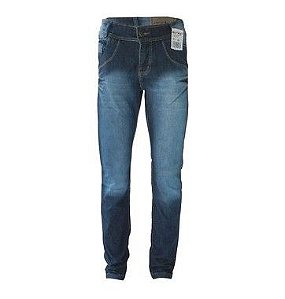 Calça Jeans Masculina Lavada Azul Escura - Desafio Jeans - [ATACADO 5 UNIDADES]
