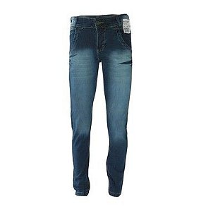 Calça Jeans Masculina Lycra Lavada Tradicional - Desafio Jeans - [ATACADO 5 UNIDADES]