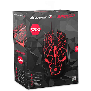 Mouse USB Spider2 Fortrek OM705