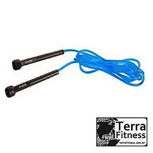 Corda De Pular Em PVC Azul 275Cm - Terra Fitness
