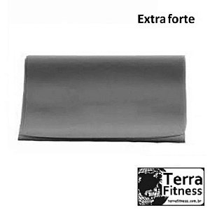 Faixa Elástica 120cmX15cm - Extra Forte - Terra Fitness