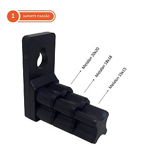 Dispositivo Fixa Forro Pvc - Suporte Fixação (pç1) - 200 Un*