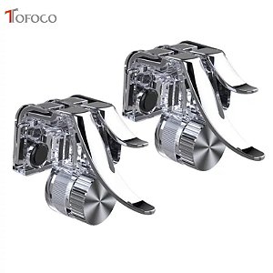 Gatilho PROFISSIONAL p/ jogos de tiro 4 botões