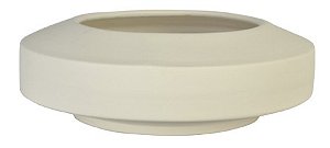 Vaso de Cerâmica Maia Palha Fosca 28,5 cm
