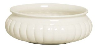 Vaso de Cerâmica M Rope Off-White 24 cm