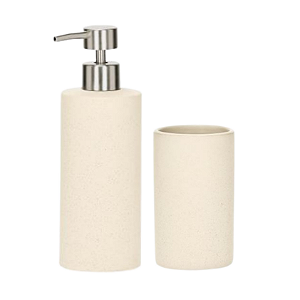Kit Lavabo Areia Moderno – 2 Peças