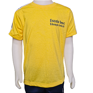 CAMISETA PV AMARELA SESC ESCOLA