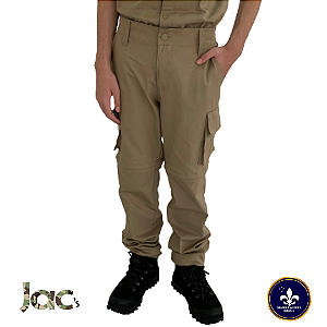 Calça / Bermuda Infanto Juvenil SAB Cargo Caqui