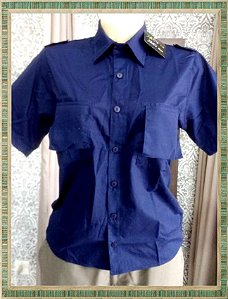 Camisa com Lapela grande, cores diversas, Adulto Masculino