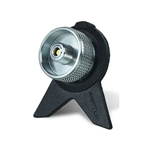Adaptador para Campgás compacto em Alumínio e Plástico