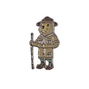 Pin Metálico "Capivara Escoteira" - #OsMaisQuiriduxx