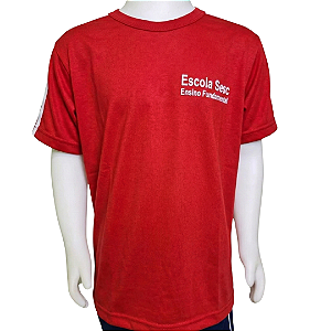 Camiseta PV Vermelha SESC Escola