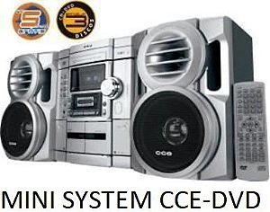 MINI SYSTEM CCE ADV700 COM DVD PLAYER
