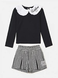 Conjunto pied pouple de tweed | Animê