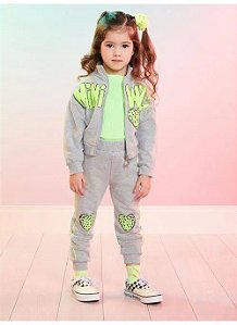 Conjunto moletom mini wild | Momi